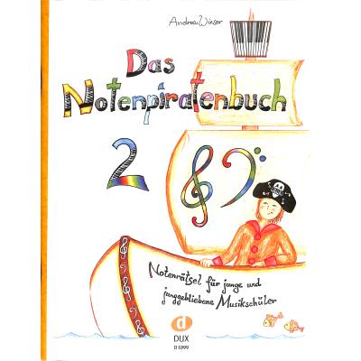 Vorderes Coverbild Das Notenpiratenbuch 2