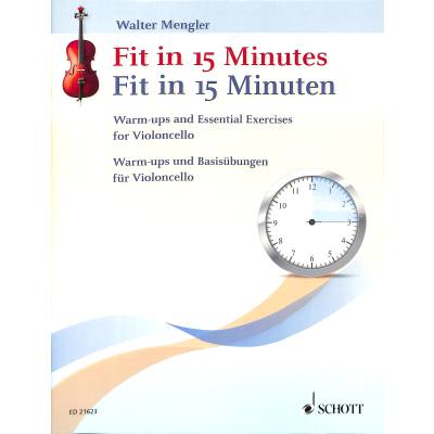Vorderes Coverbild Fit in 15 Minuten, Violoncello