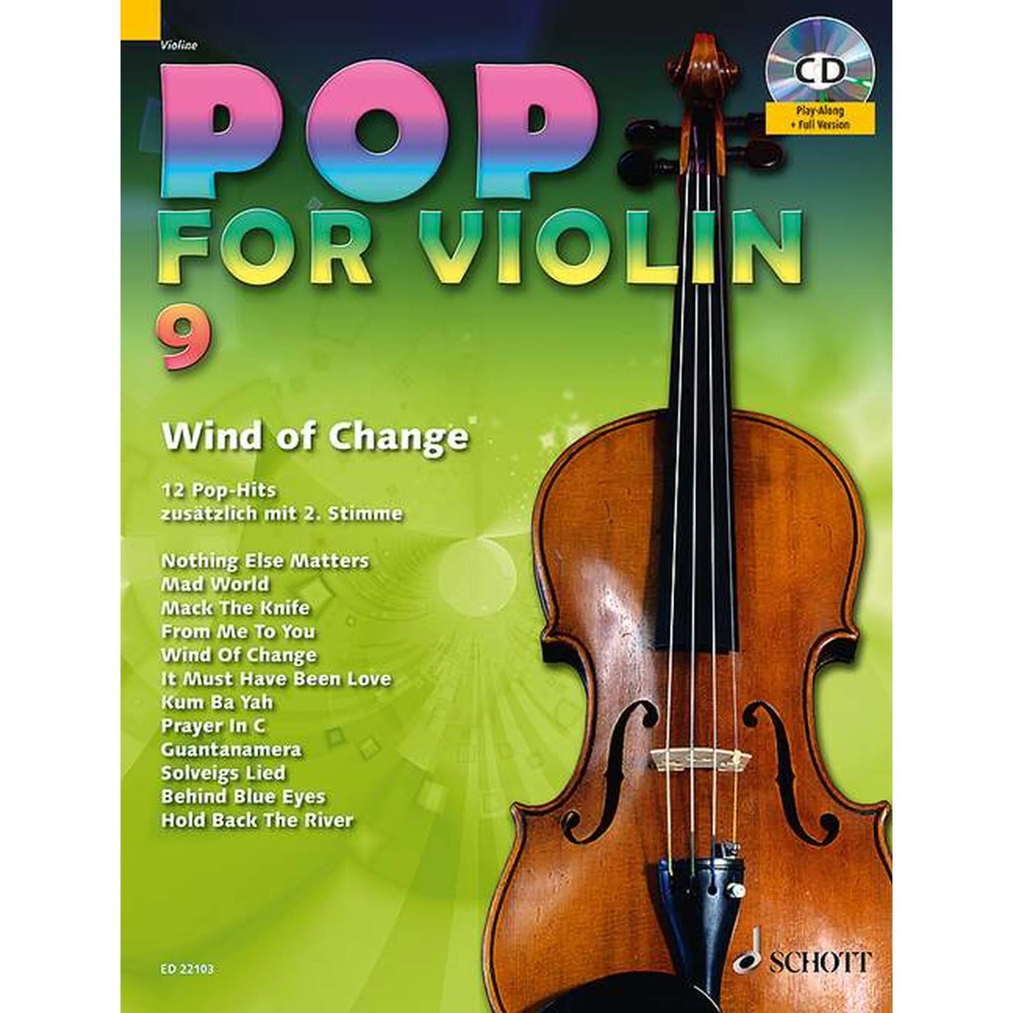 Vorderes Coverbild Pop for Violin Band 9