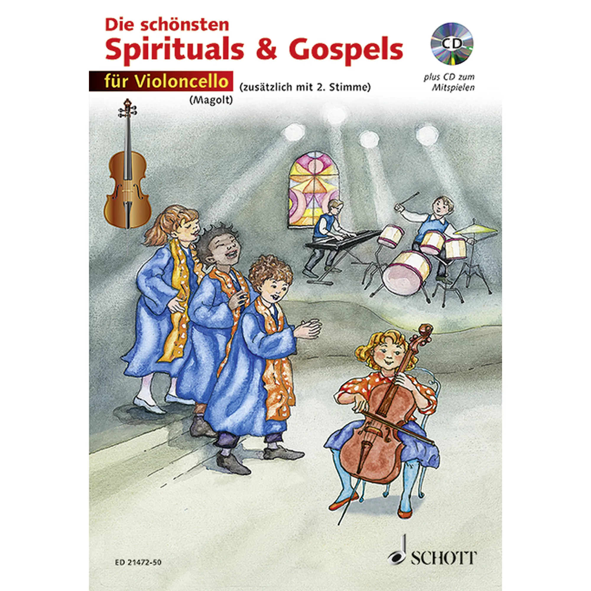 Vorderes Coverbild Die schönsten Spirituals und Gospels
