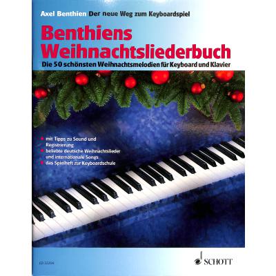 Vorderes Coverbild Benthien'S Weihnachtsliederbuch