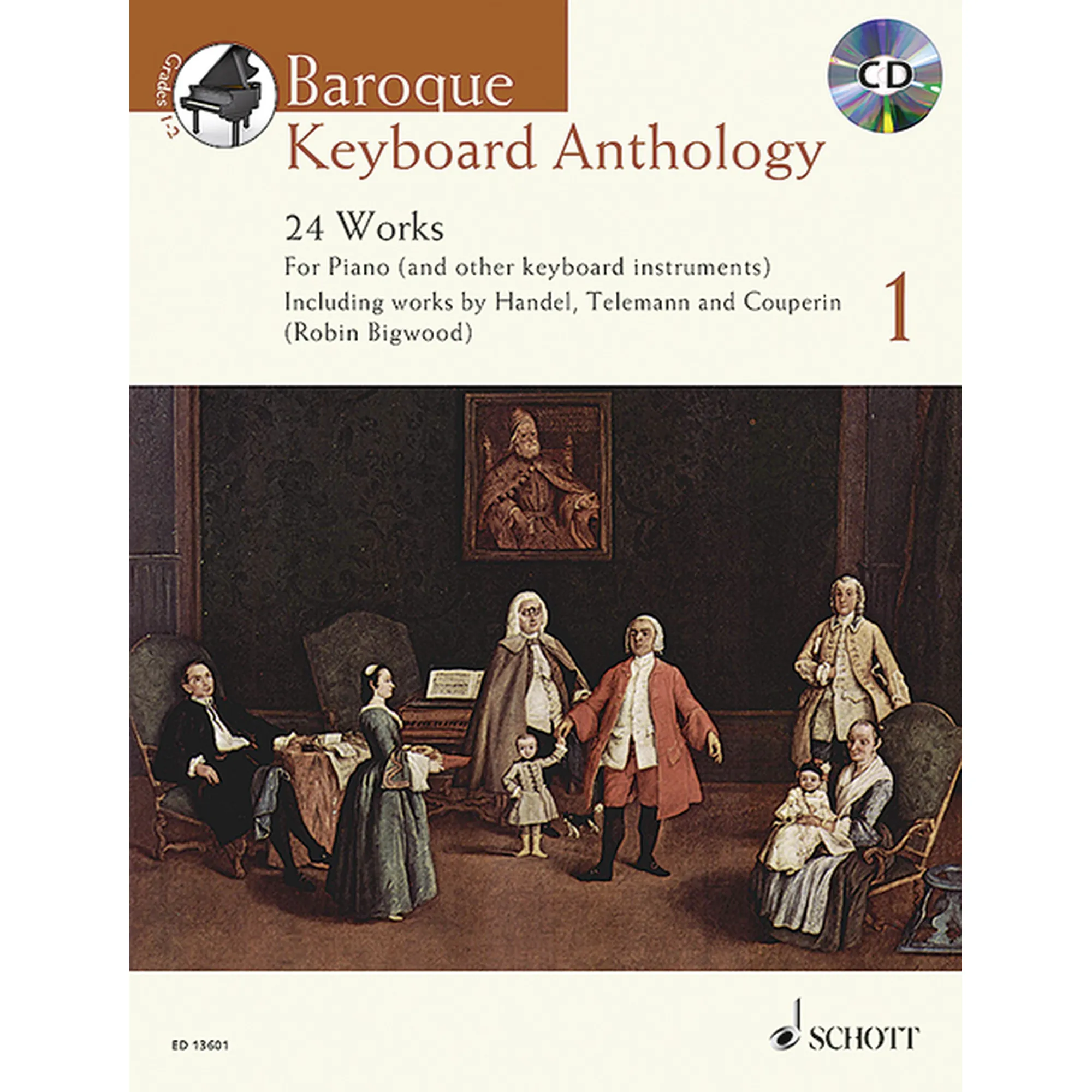 Vorderes Coverbild Baroque Keyboard Anthology 1