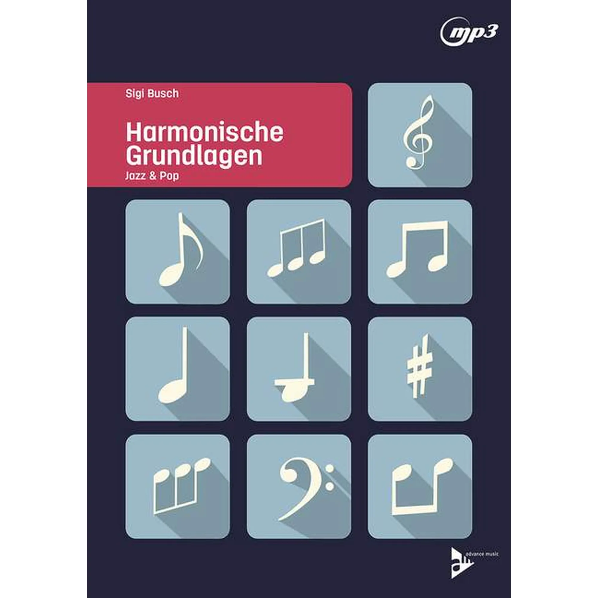Vorderes Coverbild Harmonische Grundlagen Jazz & Pop
