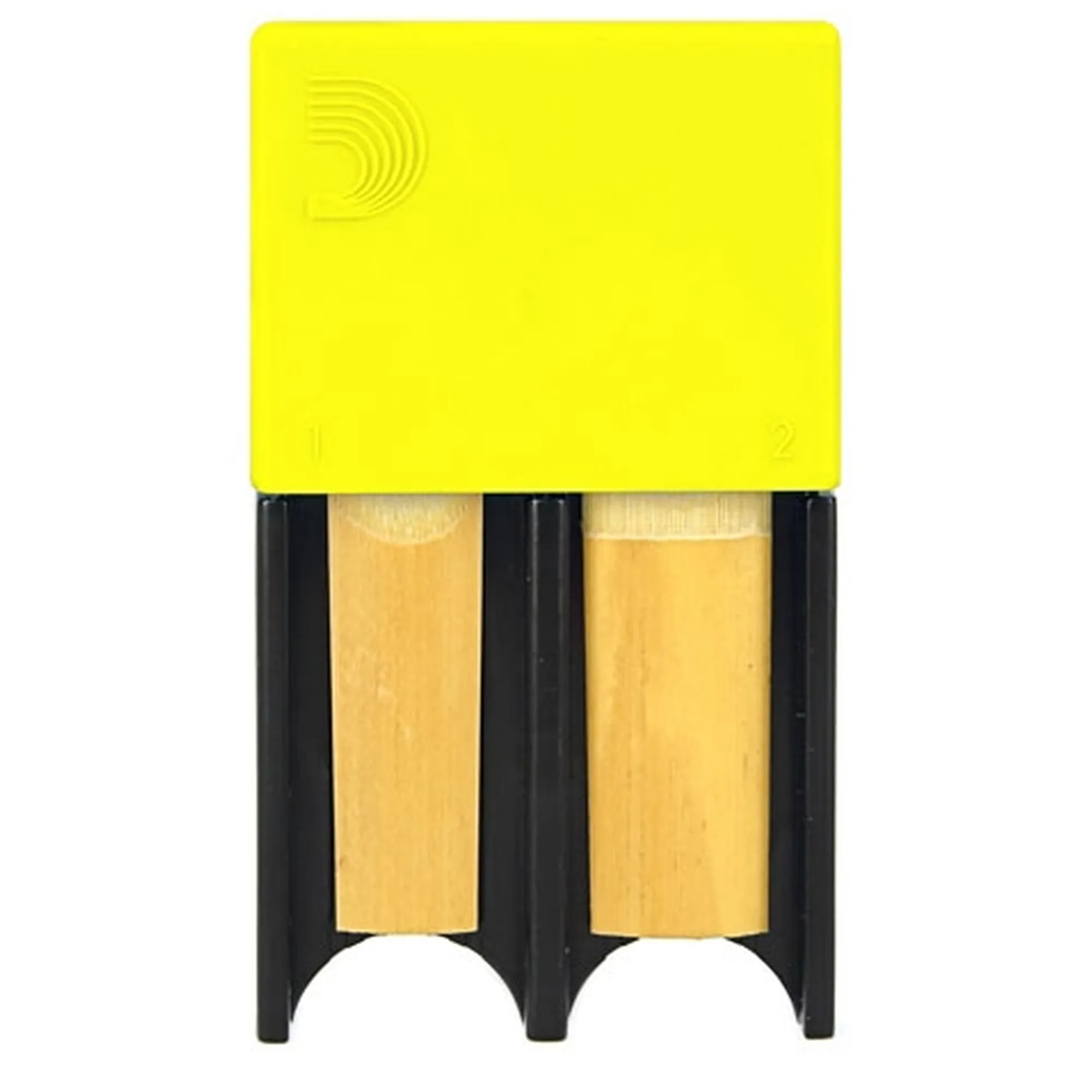 Vorderes Coverbild D'Addario Woodwinds Reedguard IV Klar./Alt-Sax gelb