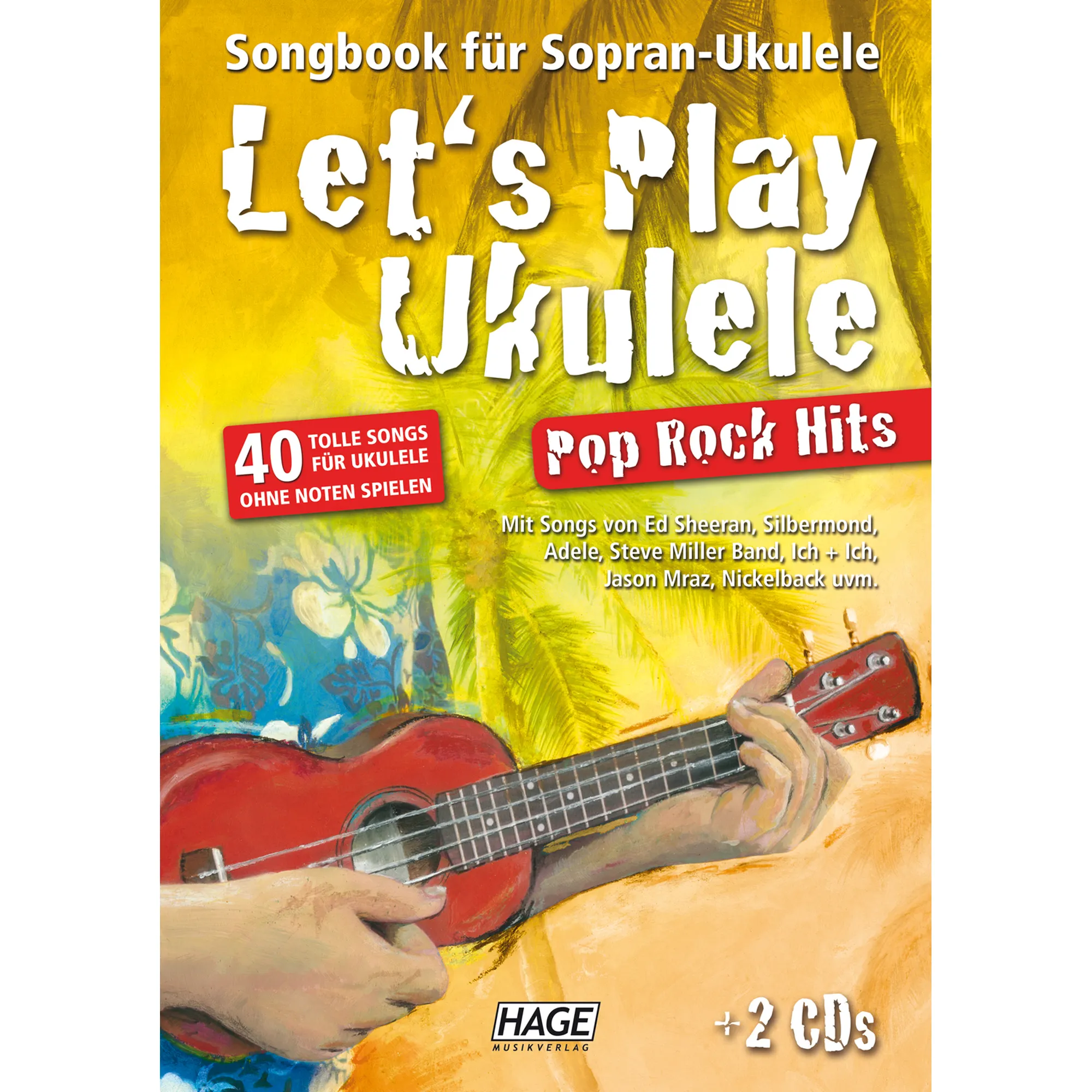 Vorderes Coverbild Let´s play Ukulele - Pop Rock Hits