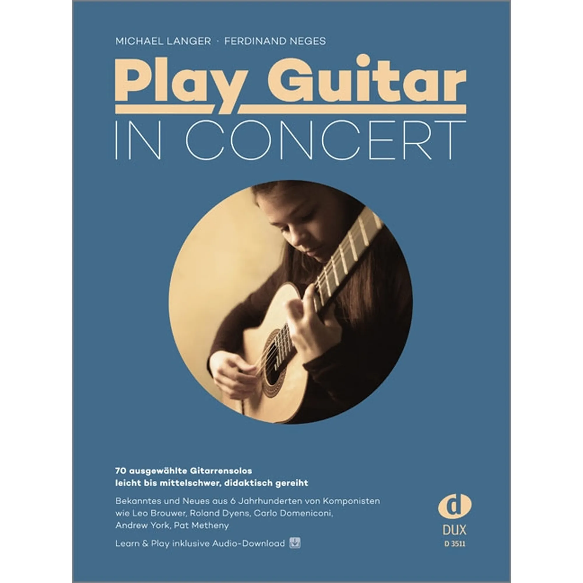 Vorderes Coverbild Play Guitar in Concert