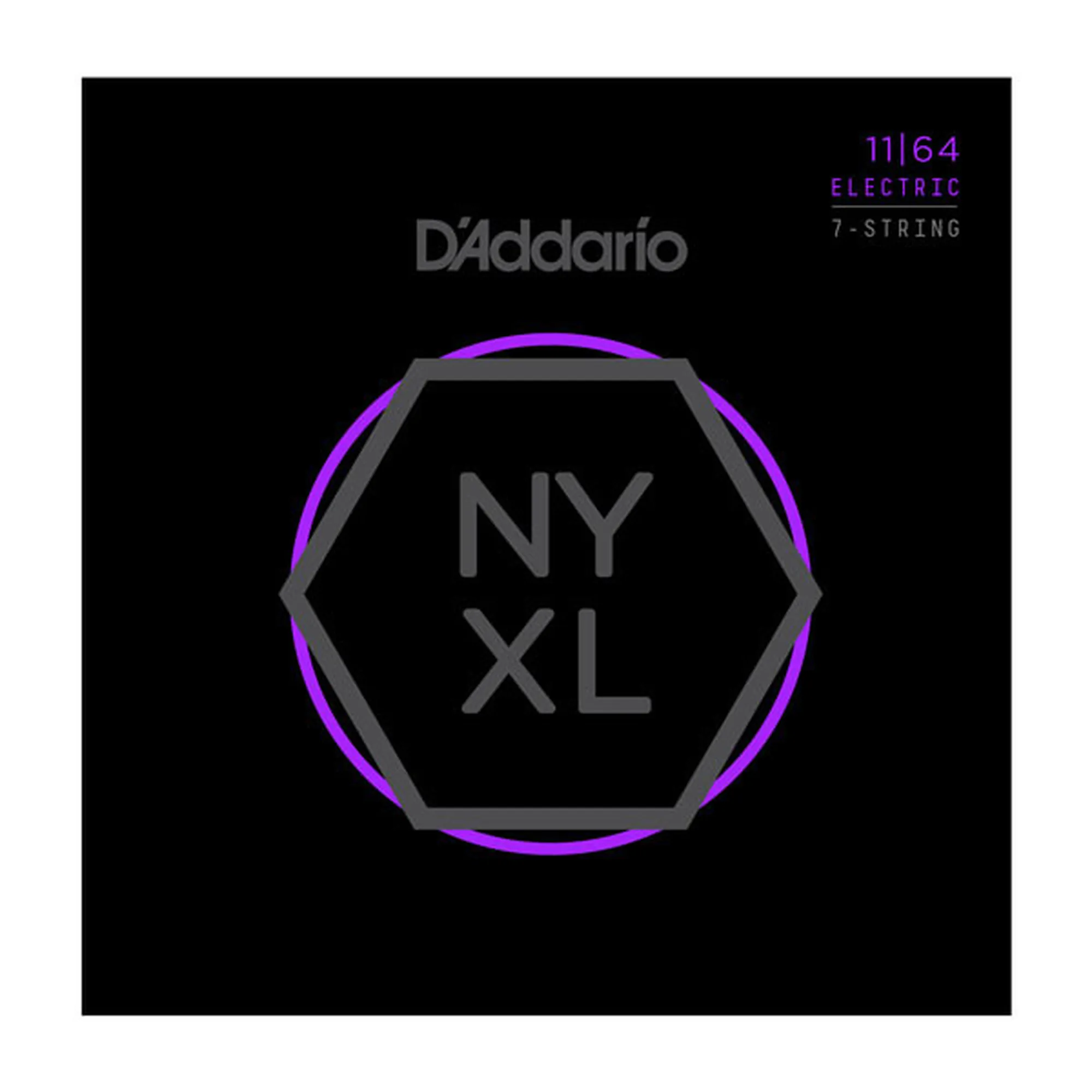 Vorderes Coverbild D´Addario NYXL1164 New York Medium 7-String