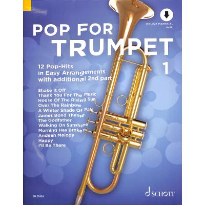 Vorderes Coverbild Pop for Trumpet 1