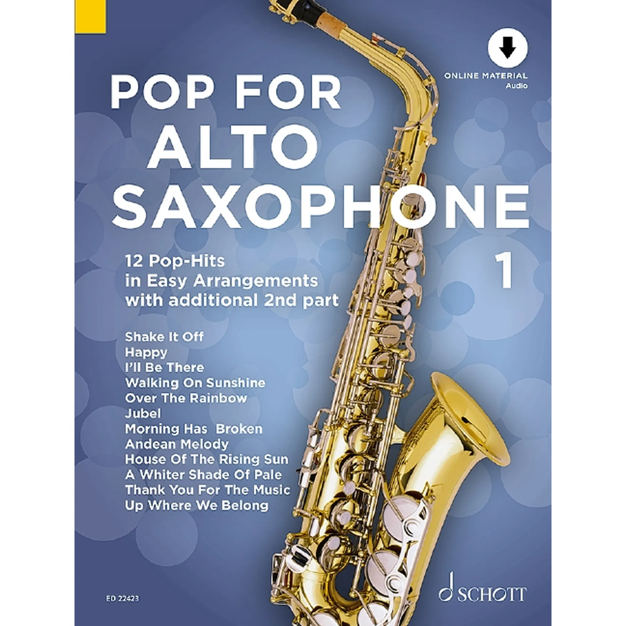 Vorderes Coverbild Pop for Alto Saxophone 1