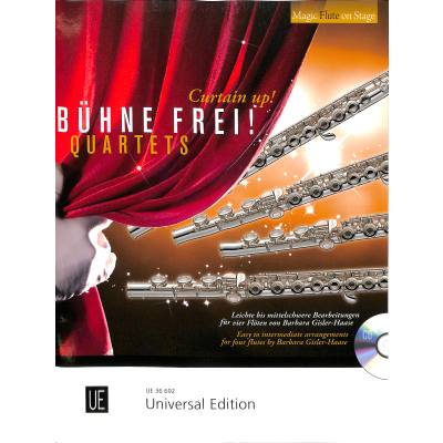 Vorderes Coverbild Bühne Frei - Quartets
