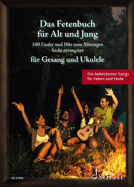 Vorderes Coverbild Das Fetenbuch für Alt und Jung für Gesang und Ukulele