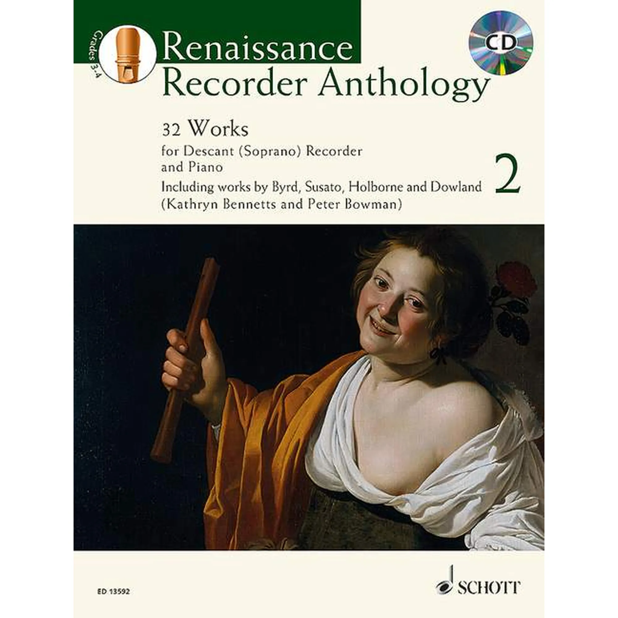 Vorderes Coverbild Renaissance Recorder Anthology 2