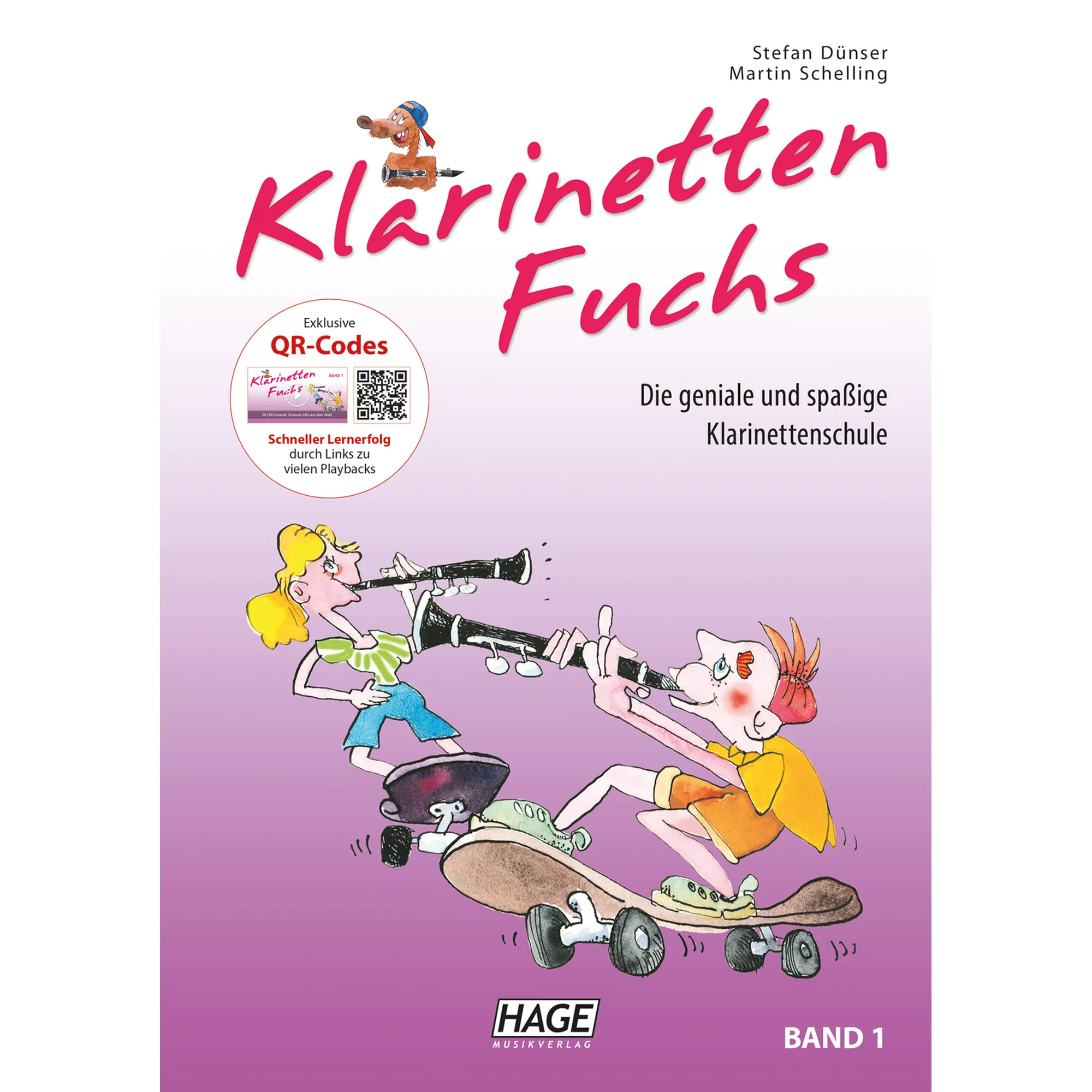 Vorderes Coverbild Klarinetten Fuchs Band 1