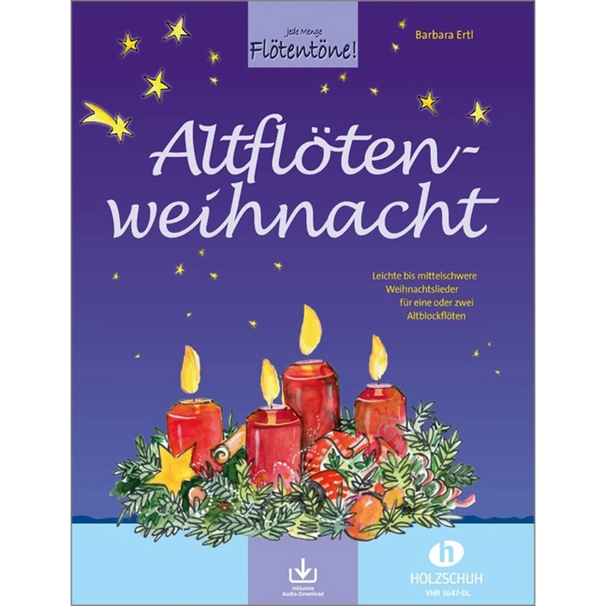 Vorderes Coverbild Altflötenweihnacht