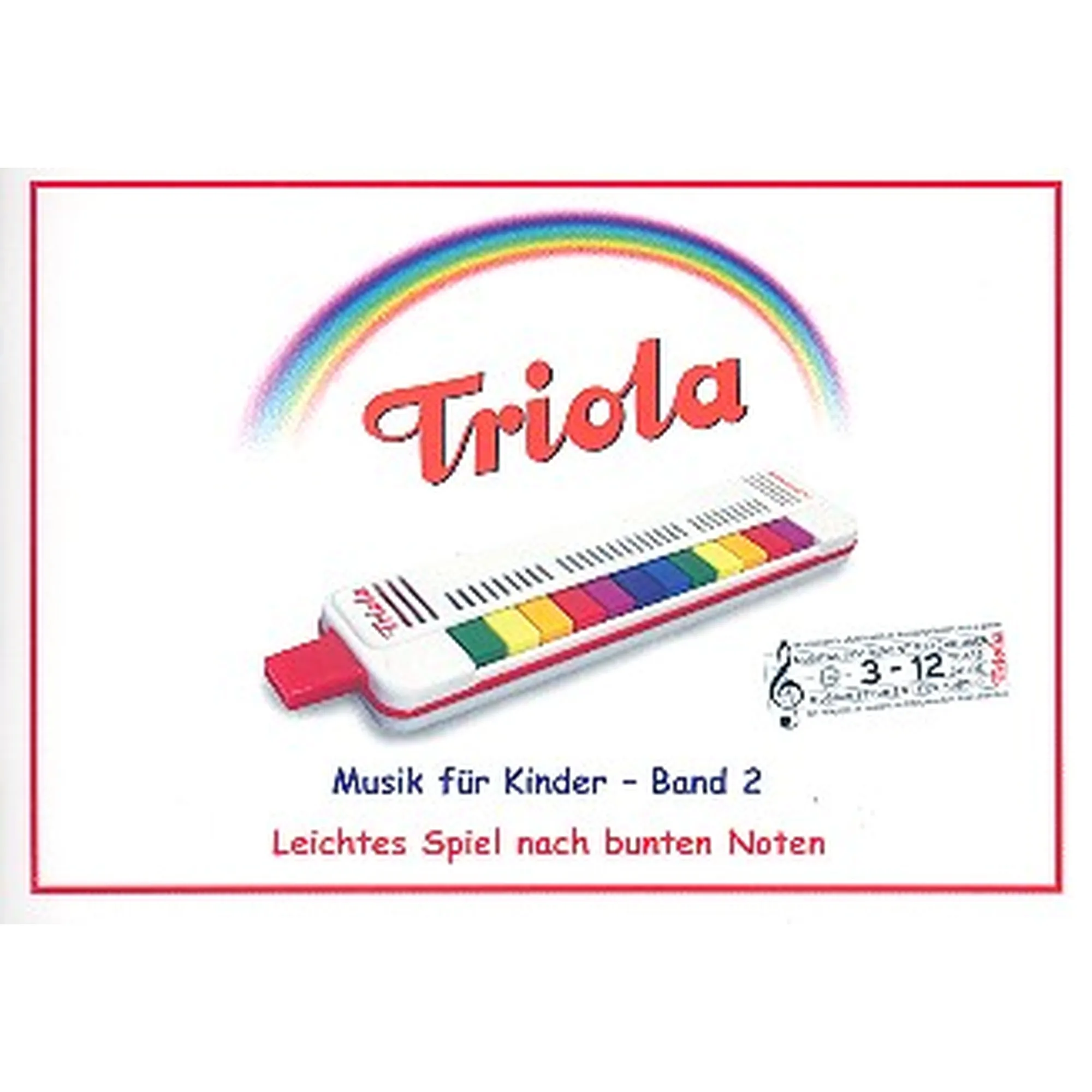 Vorderes Coverbild Triola Band 2 - Weihnachtslieder