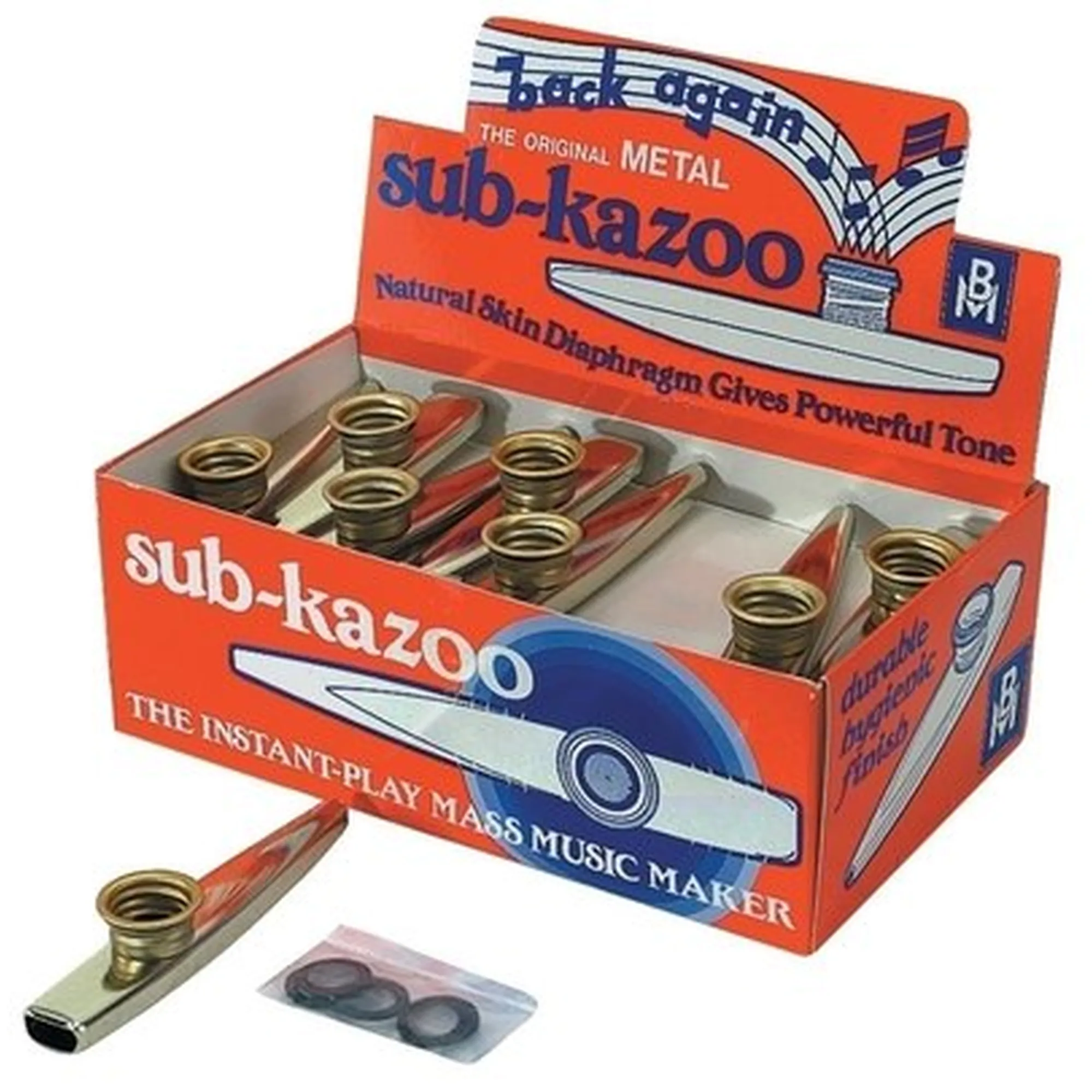 Vorderes Coverbild Sub-Kazoo Metall