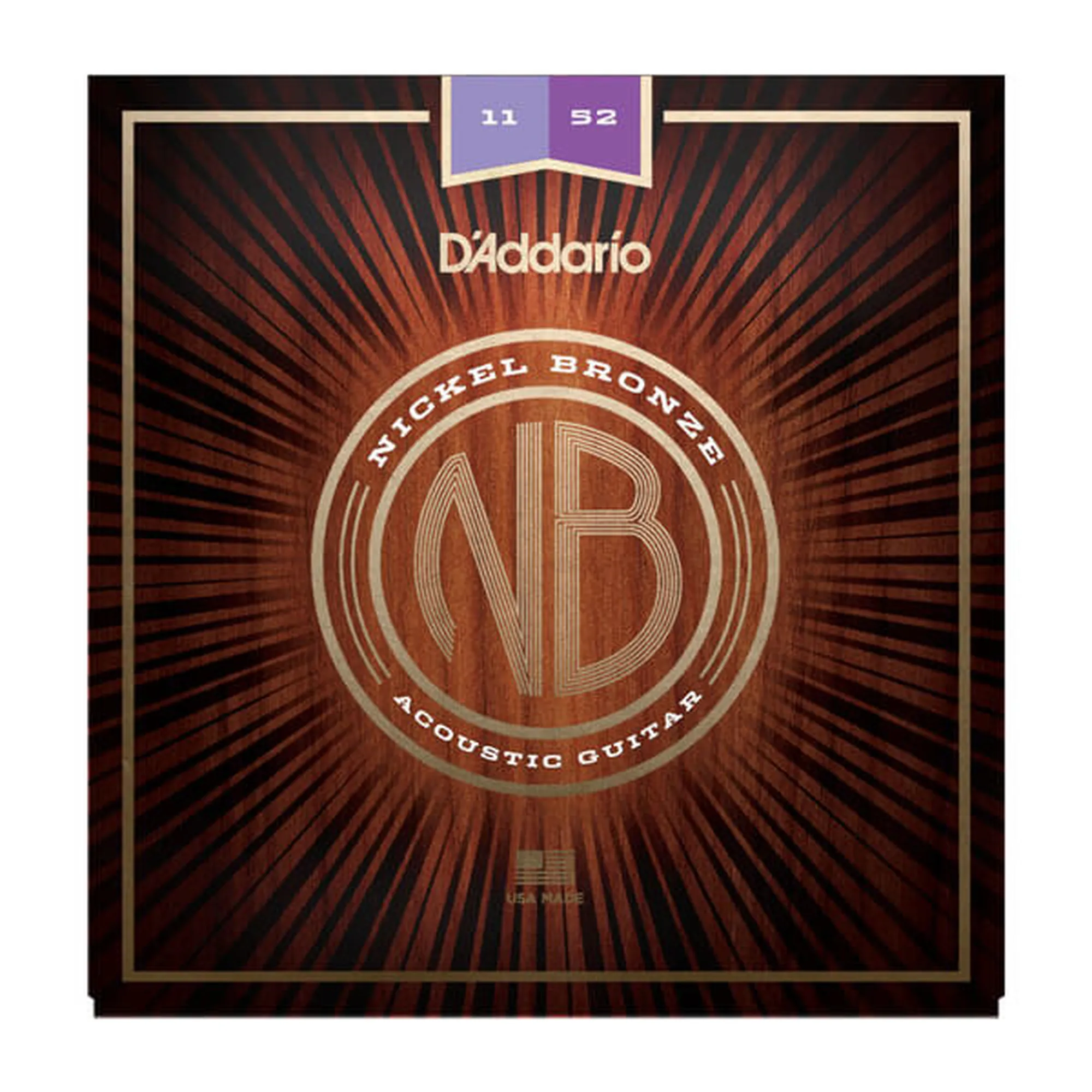 Vorderes Coverbild D´Addario NB1152 Nickel Bronze
