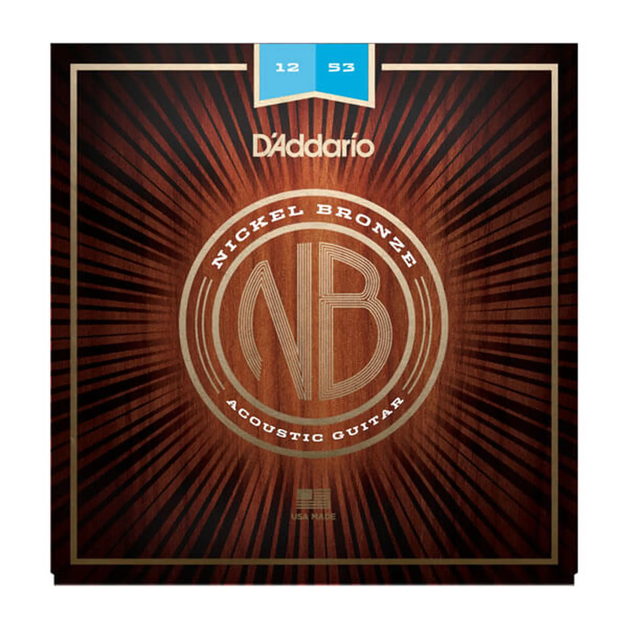 Vorderes Coverbild D´Addario NB1253 Nickel Bronze