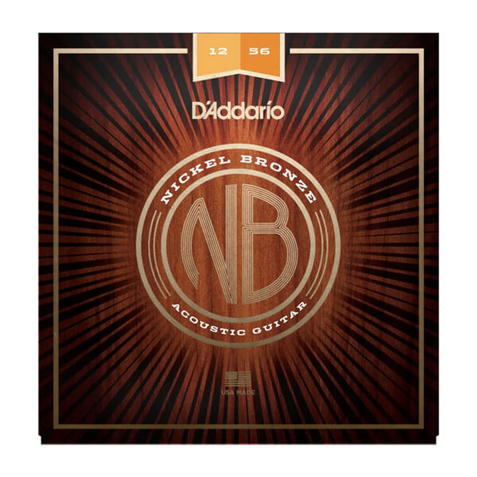Vorderes Coverbild D´Addario NB1256 Nickel Bronze
