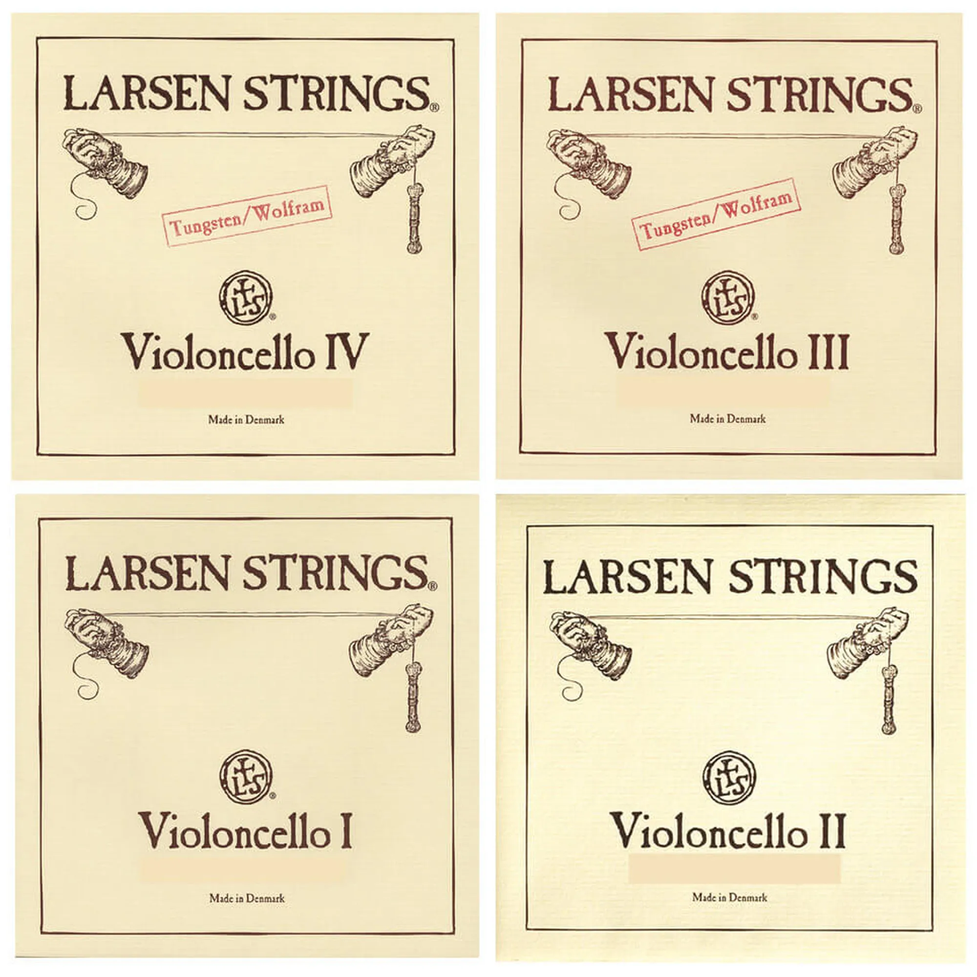 Vorderes Coverbild Larsen Strings Strong