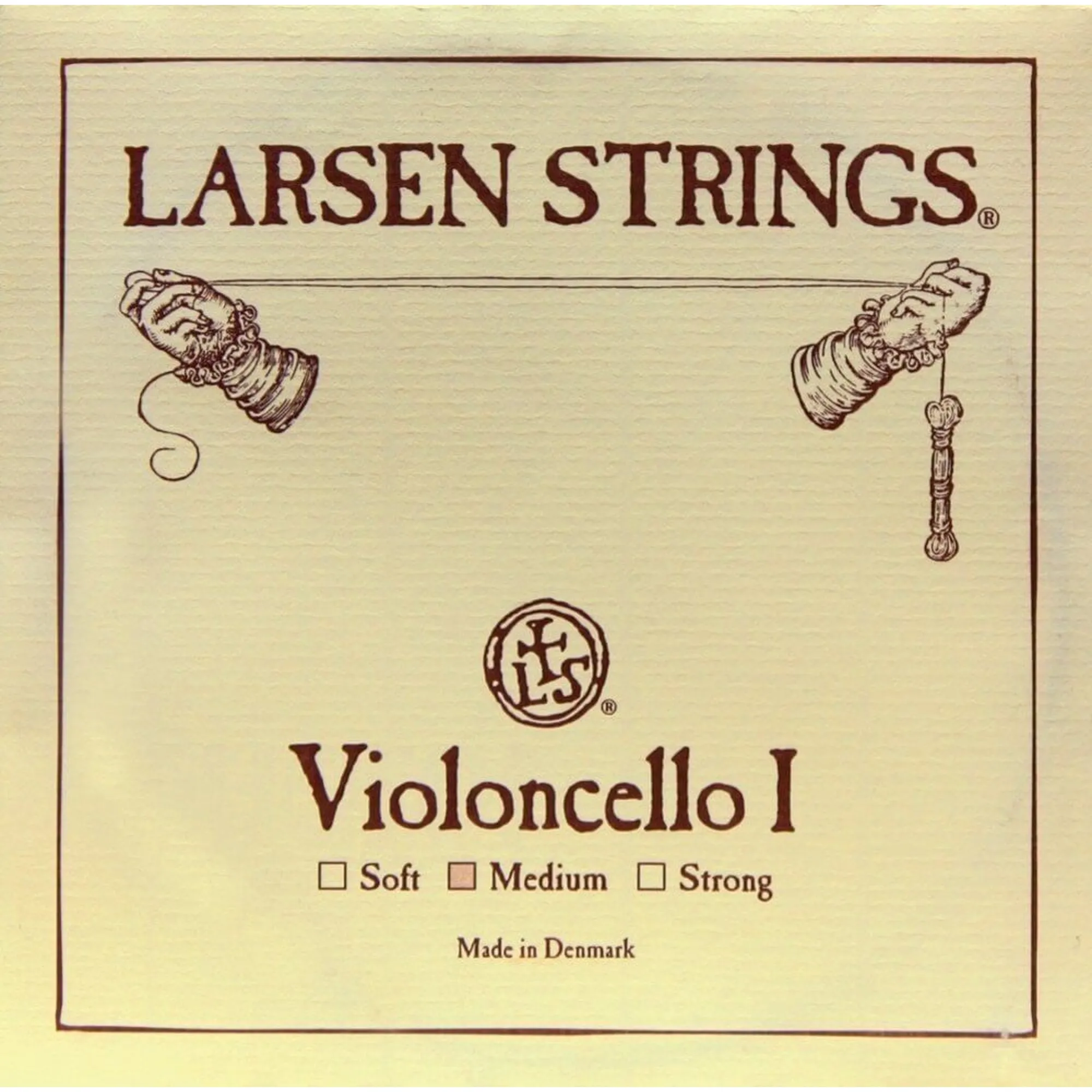 Vorderes Coverbild Larsen Strings A