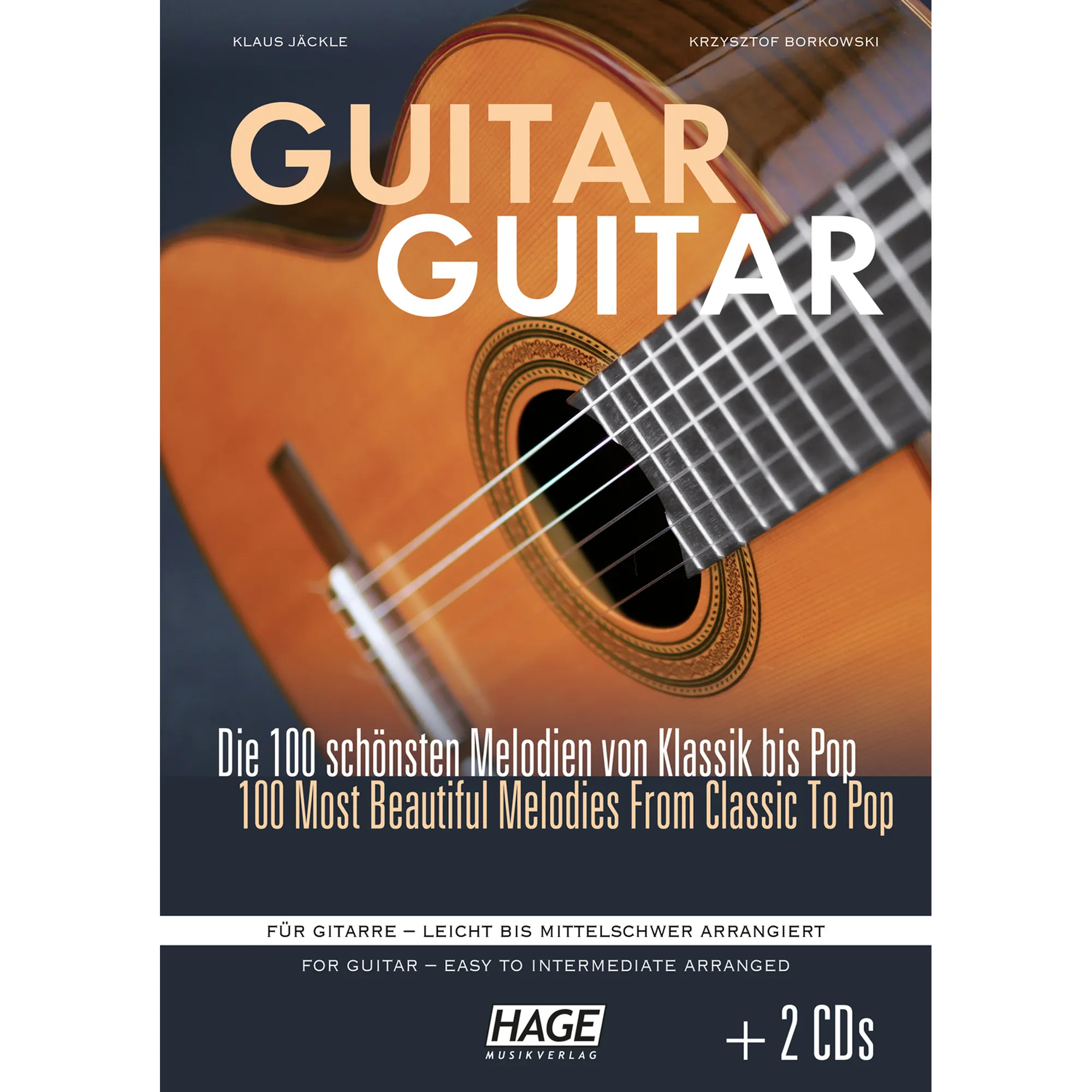 Vorderes Coverbild Guitar Guitar - Die 100 schönsten Melodien von Klassik bis Pop