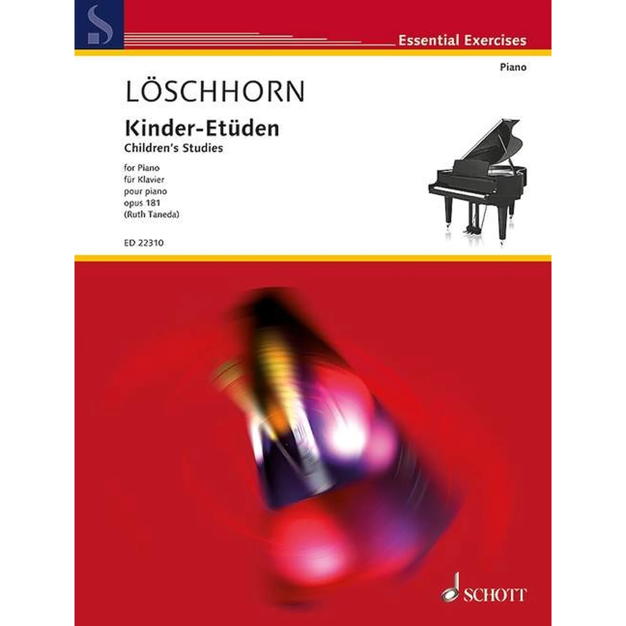 Vorderes Coverbild Kinder-Etüden
