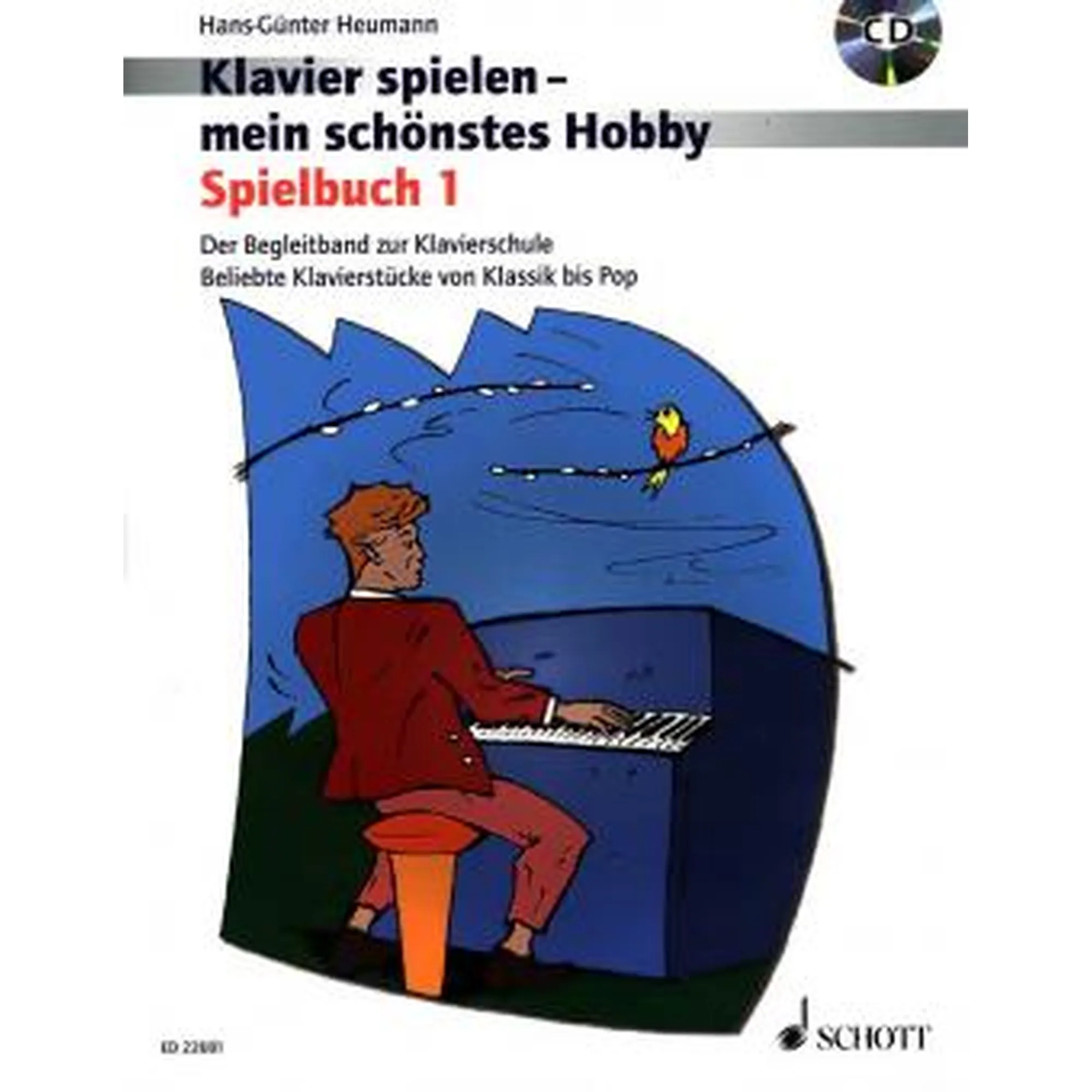 Vorderes Coverbild Klavierspielen mein schönstes Hobby Spielbuch Band 1