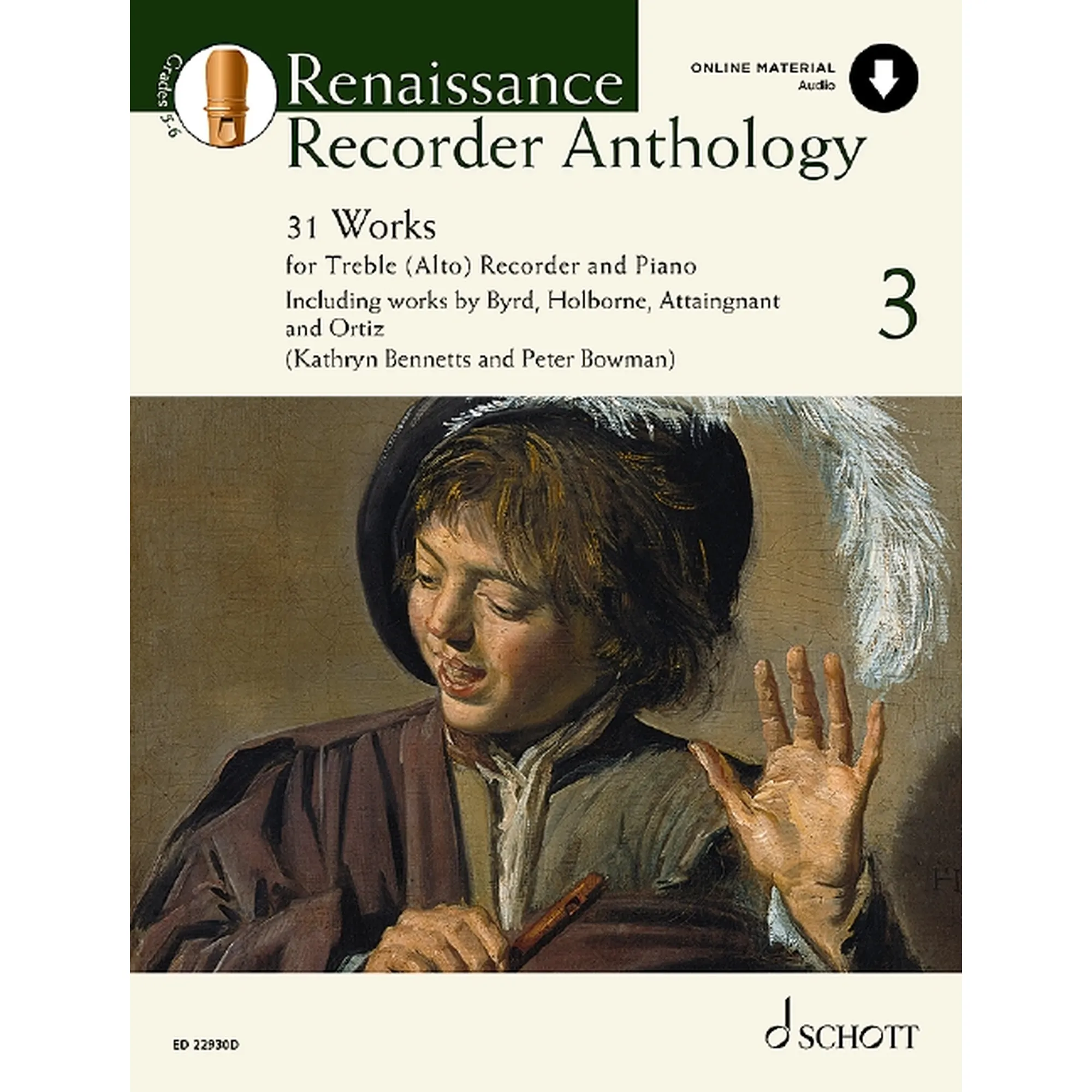 Vorderes Coverbild Renaissance Recorder Anthology vol.3