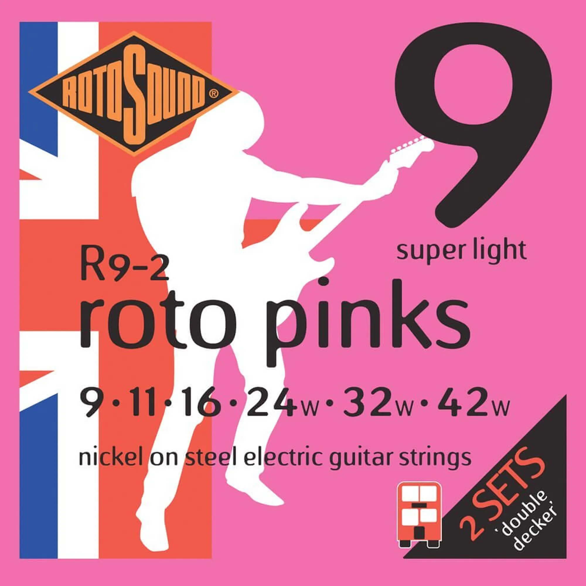 Vorderes Coverbild Rotosound Pink R9DD