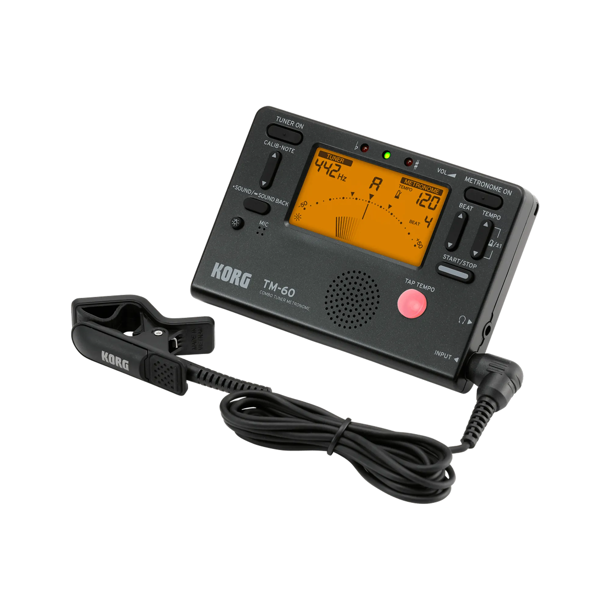 Vorderes Coverbild Korg TM-60 CBK