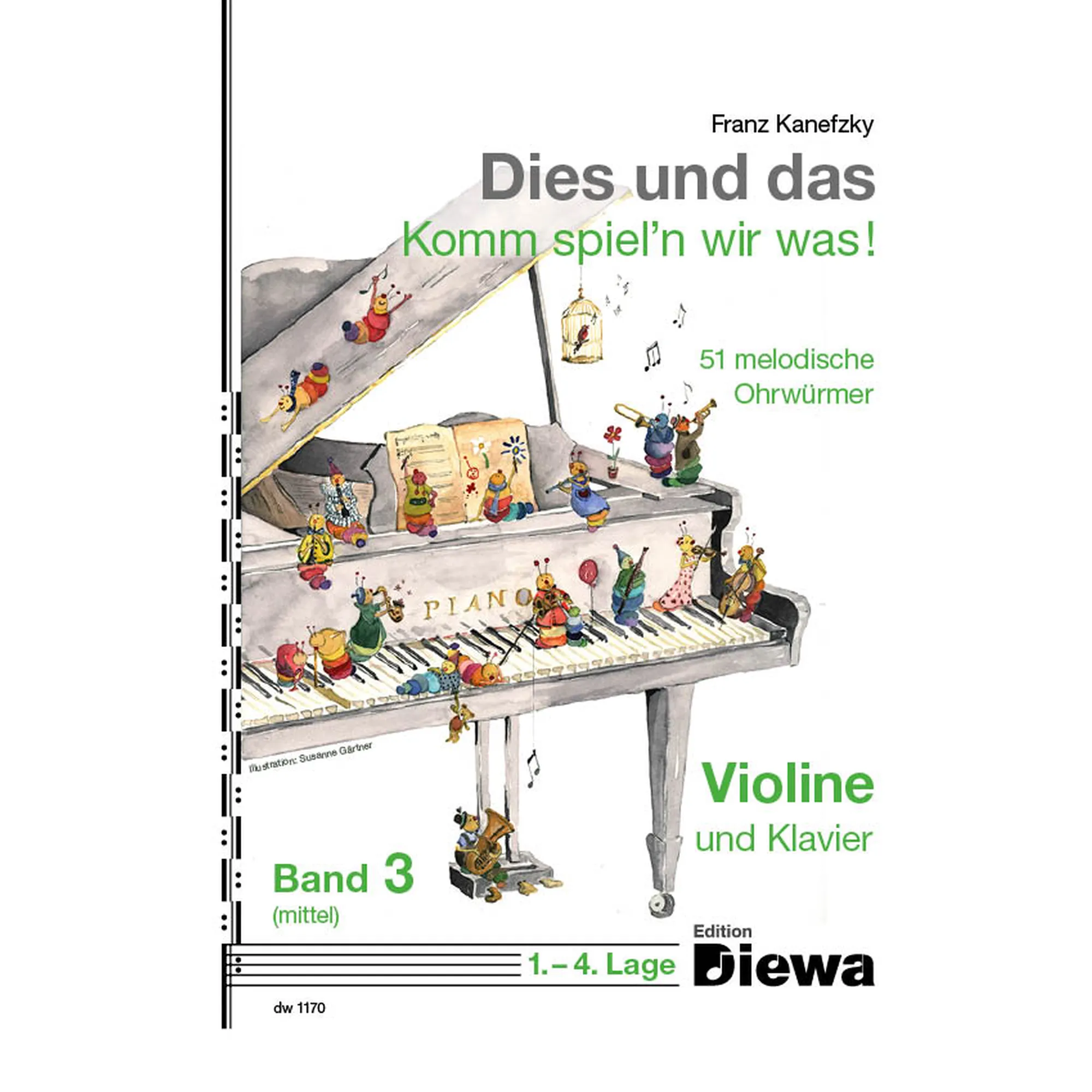 Vorderes Coverbild Dies und das - Komm spiel'n wir was 3