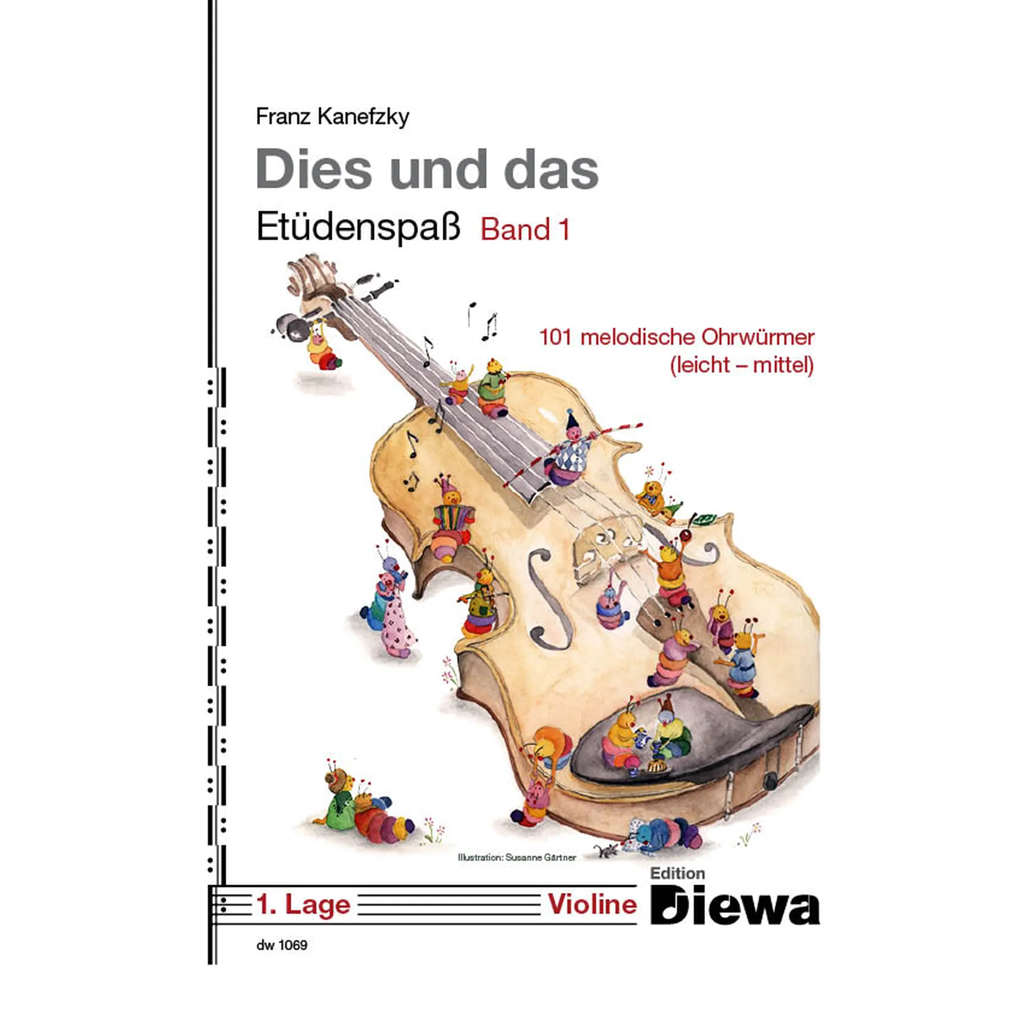 Vorderes Coverbild Dies und das - Etüdenspaß Band 1 - Antiquariat