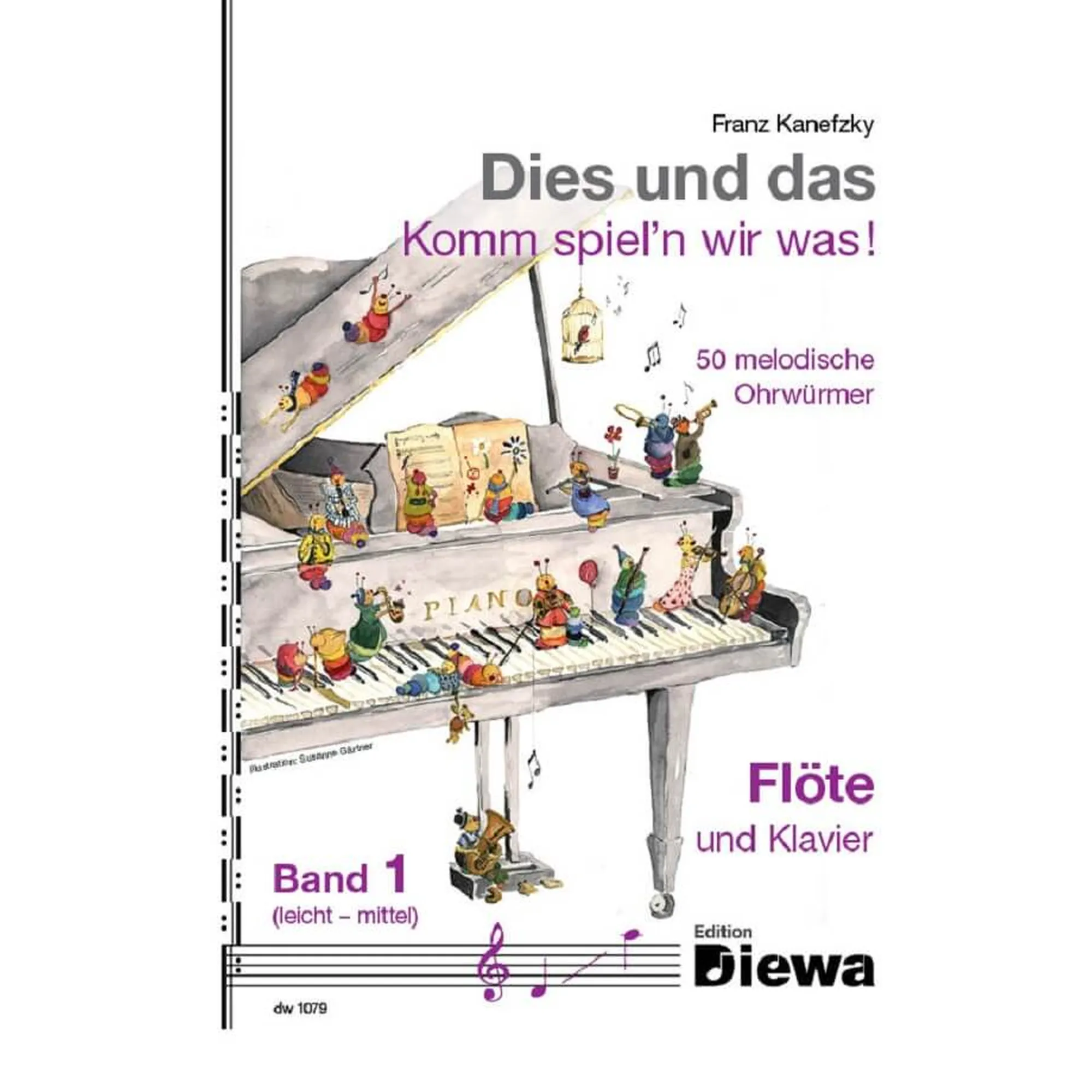 Vorderes Coverbild Dies und das - Etüdenspaß Band 1