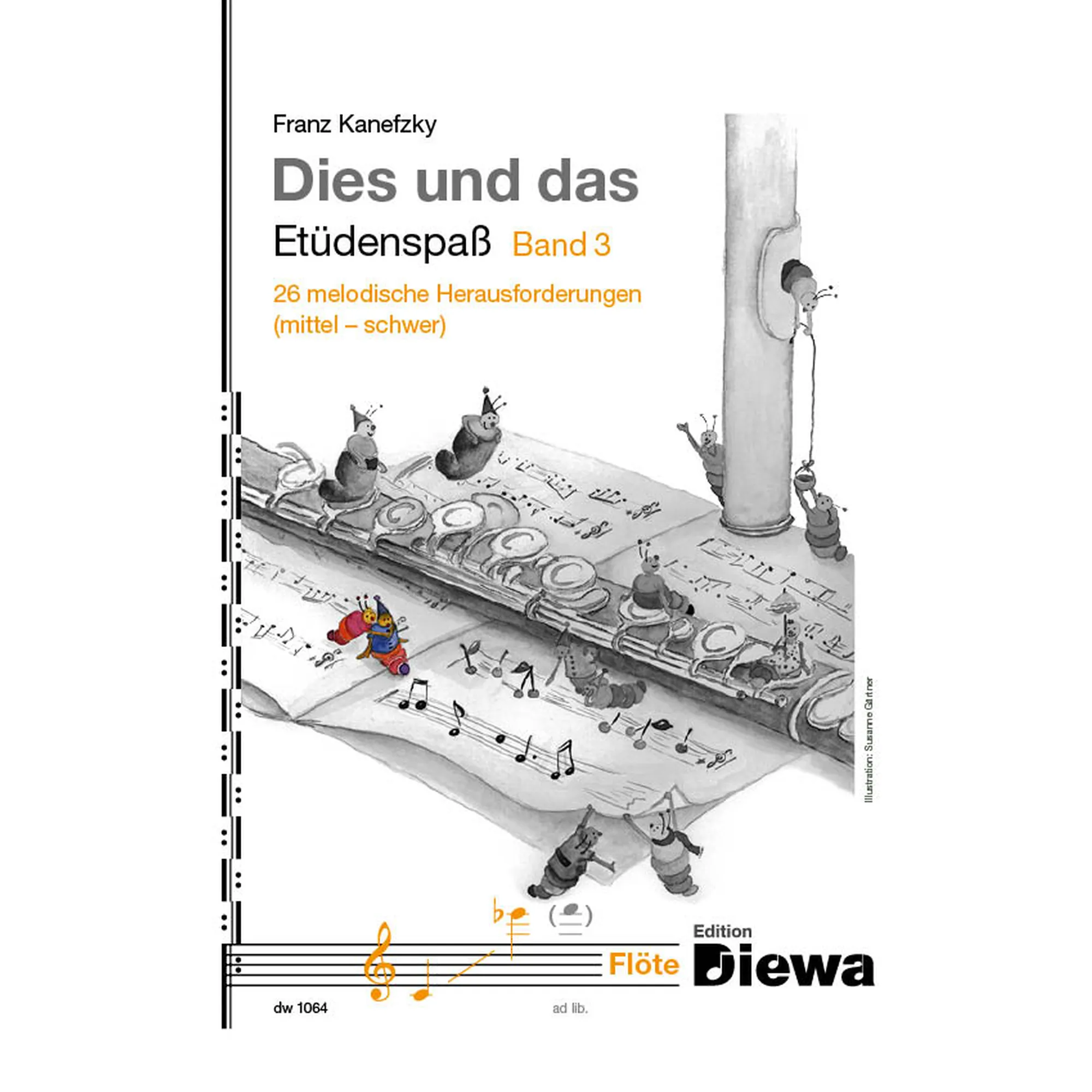 Vorderes Coverbild Dies und das - Etüdenspaß Band 3