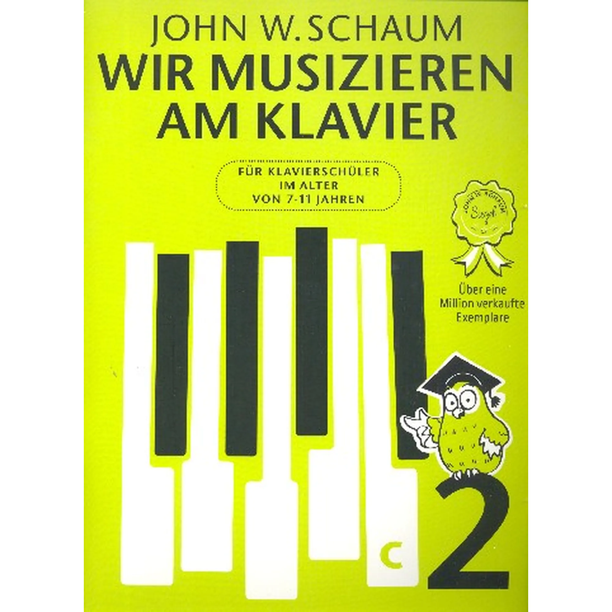 Vorderes Coverbild Wir musizieren am Klavier Band 2