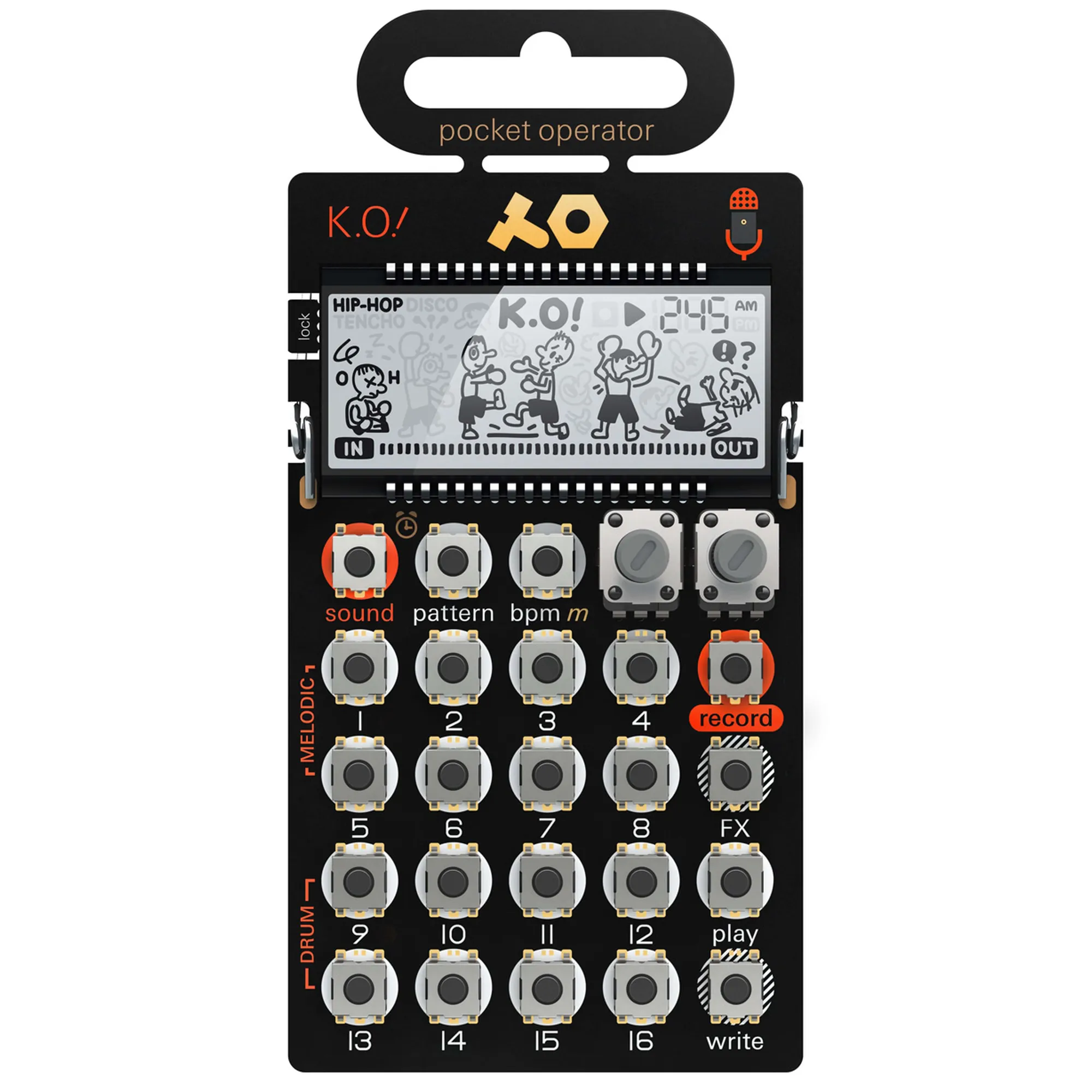 Vorderes Coverbild Teenage Engineering PO-33 KO