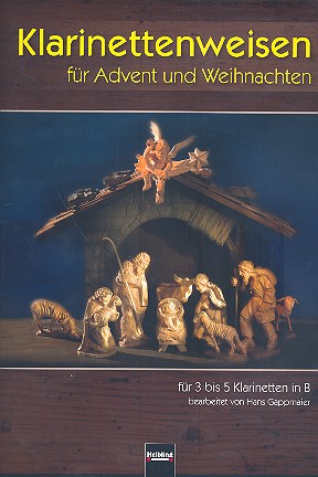 Vorderes Coverbild Klarinettenweisen für Advent und Weihnachten