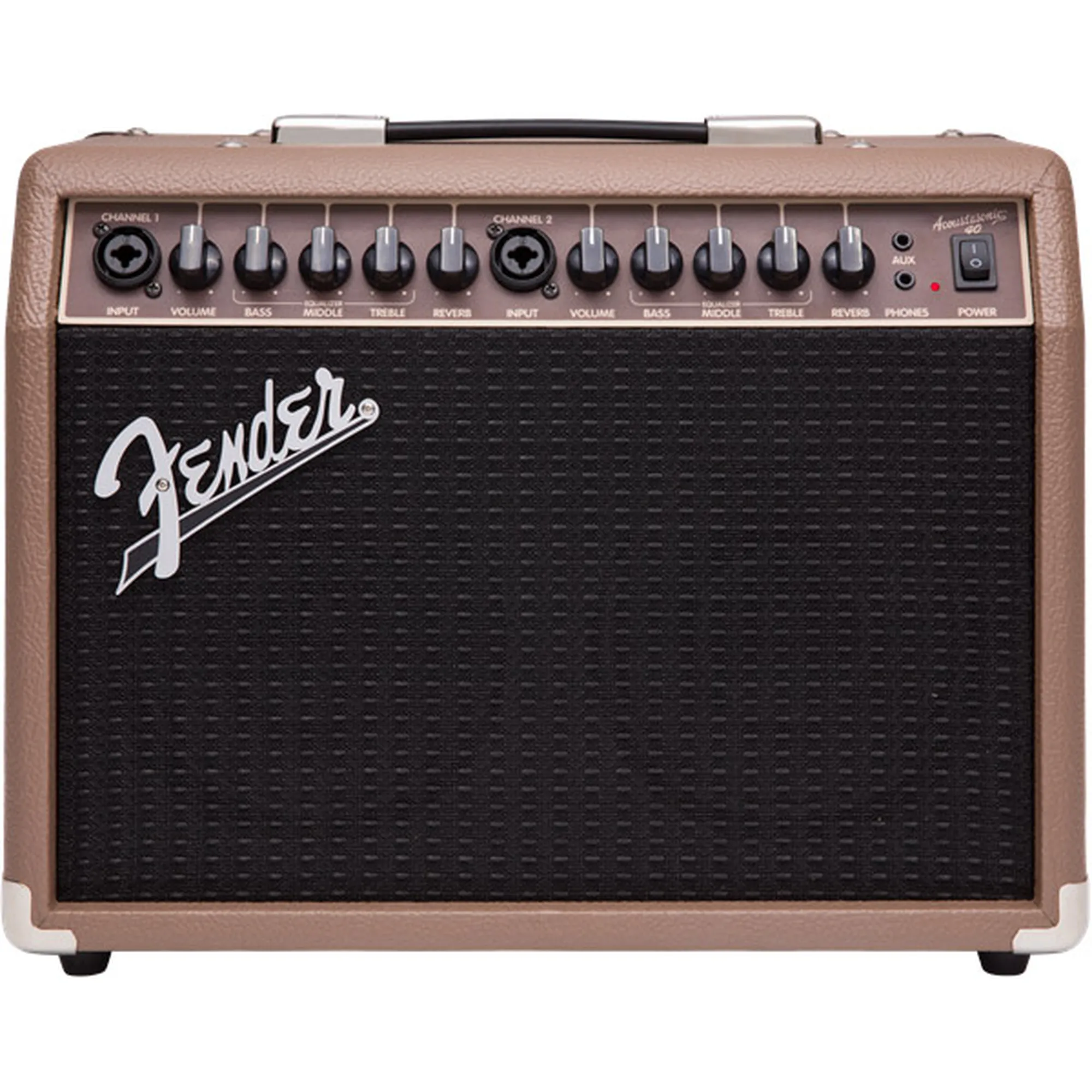 Vorderes Coverbild Fender Acoustasonic 40