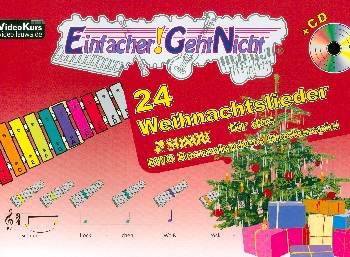 Vorderes Coverbild 24 Weihnachtslieder (+CD)