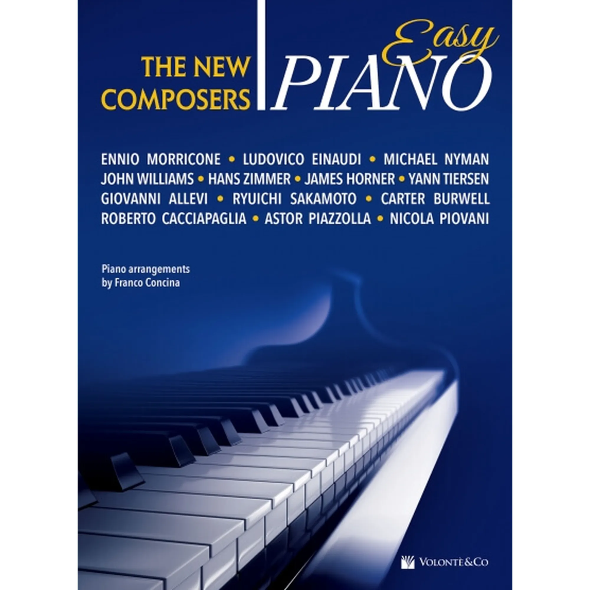 Vorderes Coverbild Easy Piano New Composers