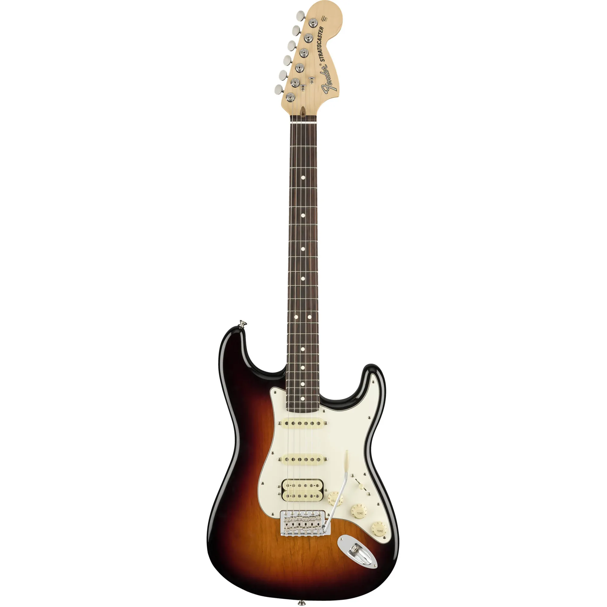 Vorderes Coverbild Fender American Performer Strat HSS RW - 3TSB