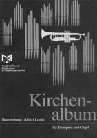 Vorderes Coverbild Kirchenalbum : für Trompete und Orgel
