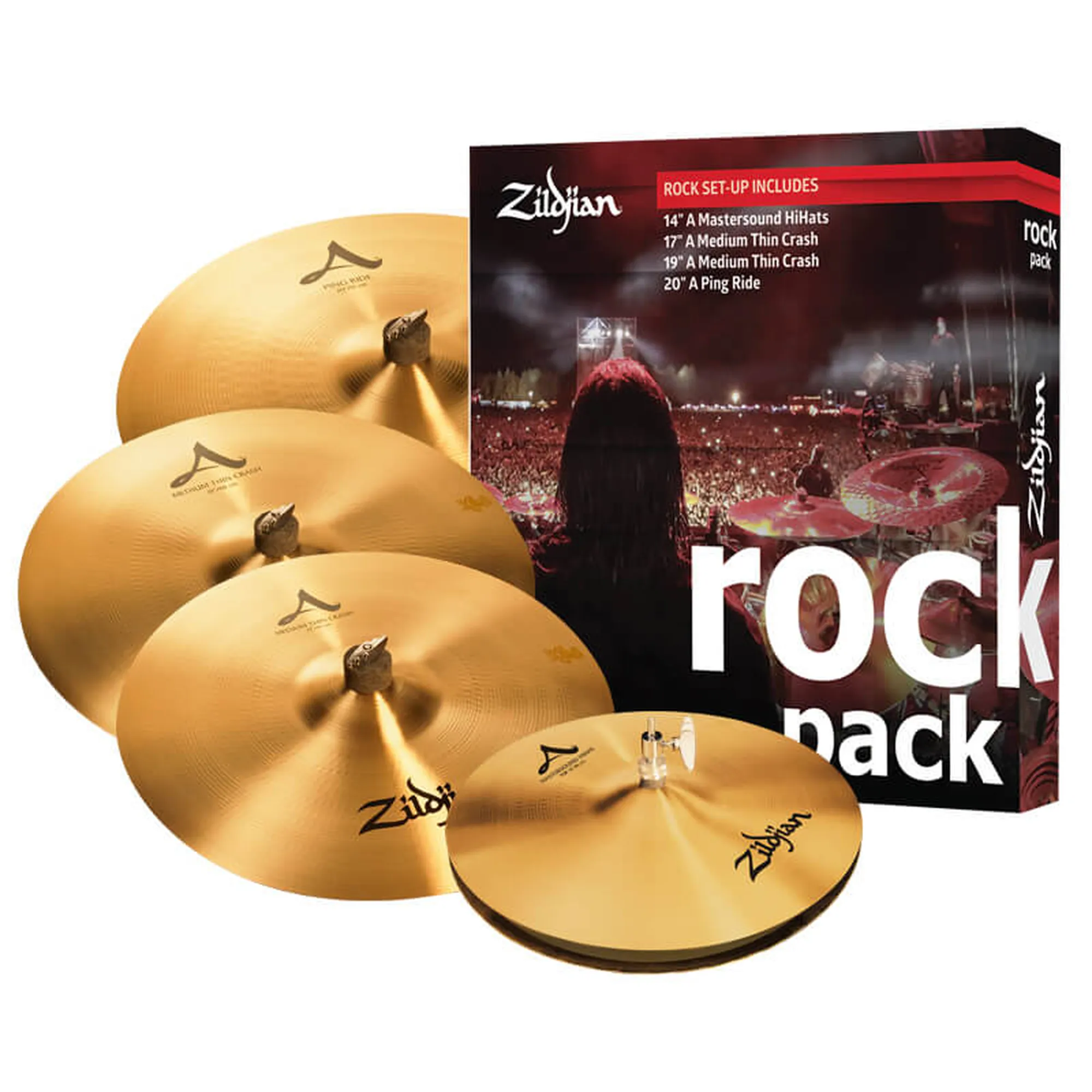 Vorderes Coverbild Zildjian A Zildjian Rock Box Set