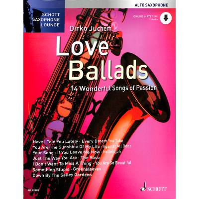 Vorderes Coverbild Love Ballads