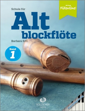 Vorderes Coverbild Schule für Altblockflöte Band 1