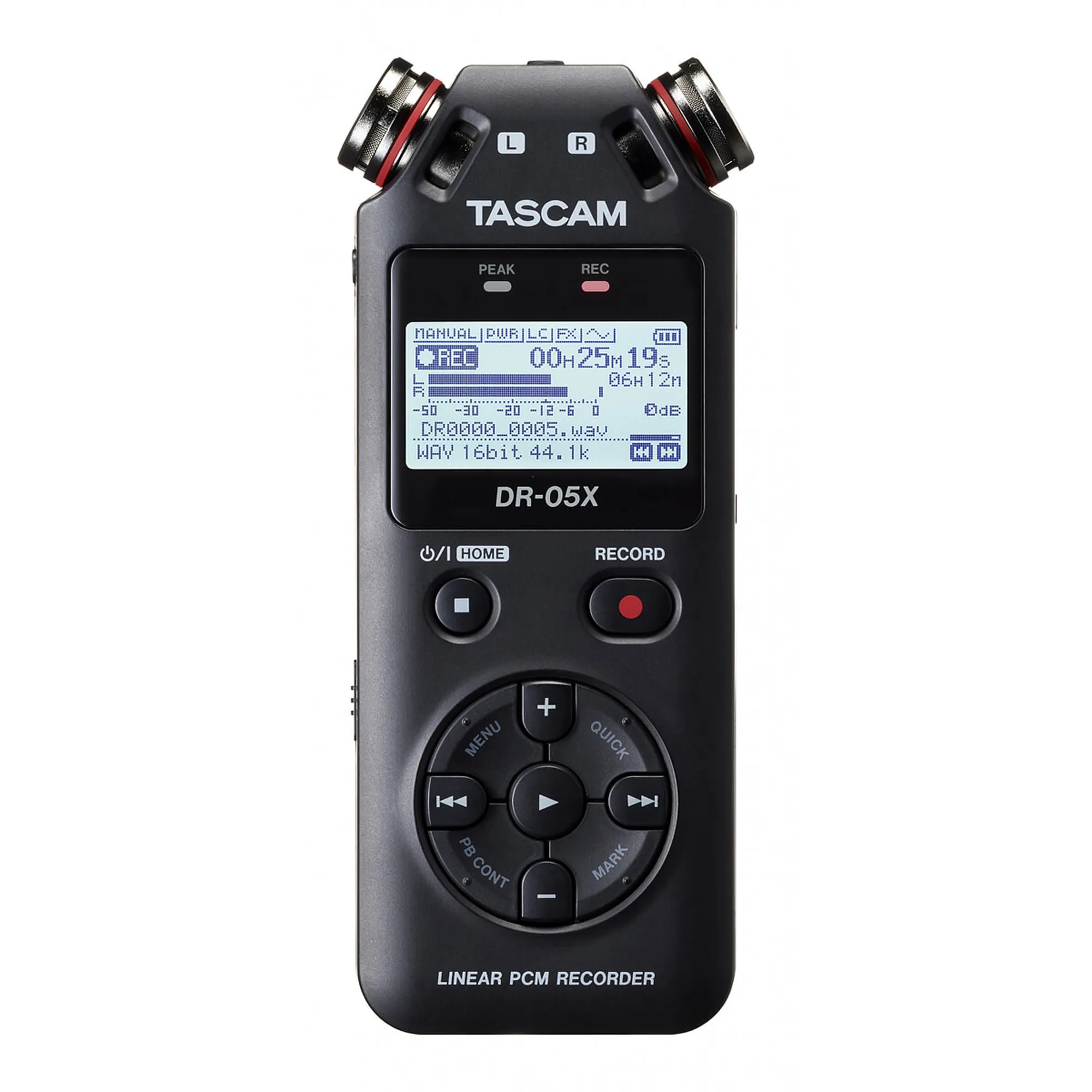 Vorderes Coverbild Tascam DR-05X