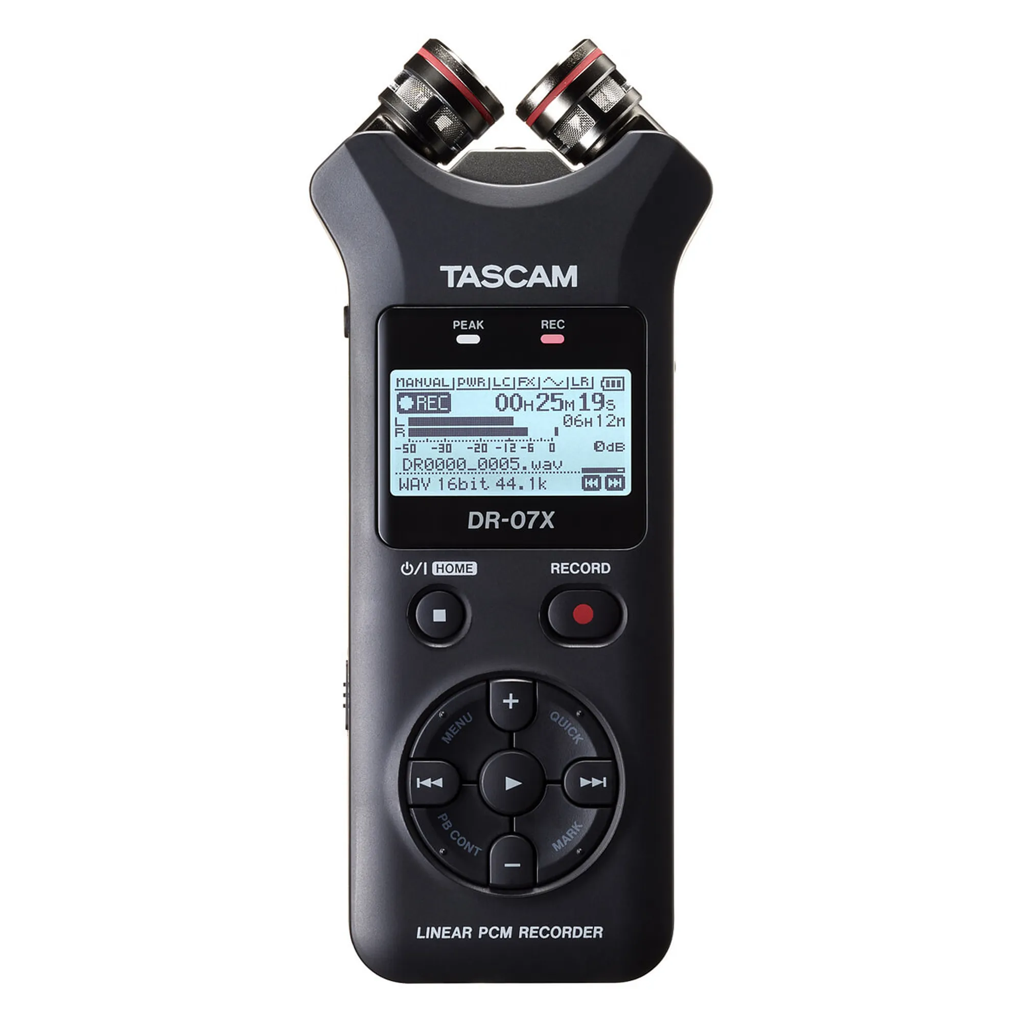 Vorderes Coverbild Tascam DR-07X