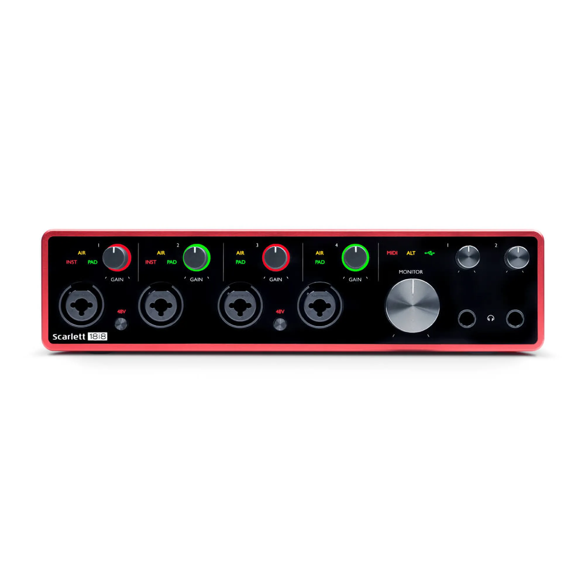 Vorderes Coverbild Focusrite Scarlett 18i8 (3rd Gen)