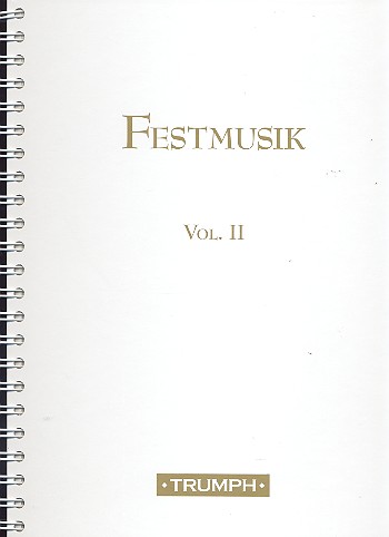 Vorderes Coverbild Festmusik Band 2 :